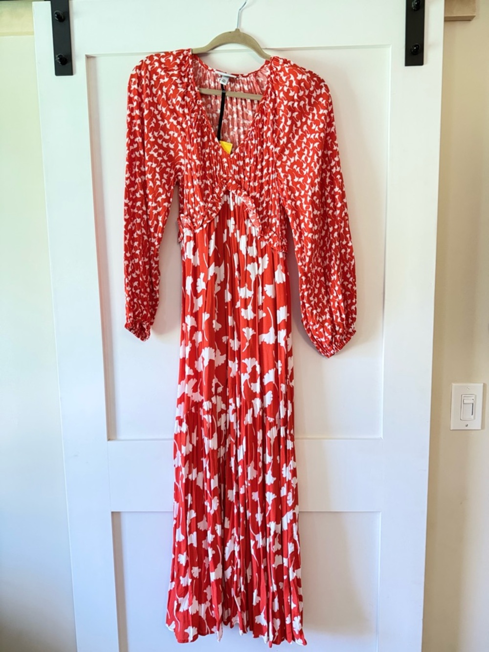 Diane Von Furstenberg for Target Red and White Maxi Dress